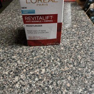 L'oreal paris  products moisturizer, derm intensives, eye cream, aging serum